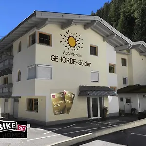 Gehoerde-soelden Inklusive Summercard Apartament Sölden